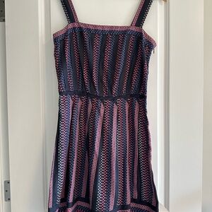 Marc by Marc Jacobs Blue and Pink patterned Dress